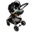 My Babiie MB250i Billie Faiers iSize Travel System - Black Quilted (MB250iBFQG)