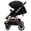 My Babiie MB250i Billie Faiers iSize Travel System - Black Quilted (MB250iBFQG)