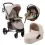 My Babiie MB200i Billie Faiers iSize Travel System - Beige Boucle (MB200iBFBN)