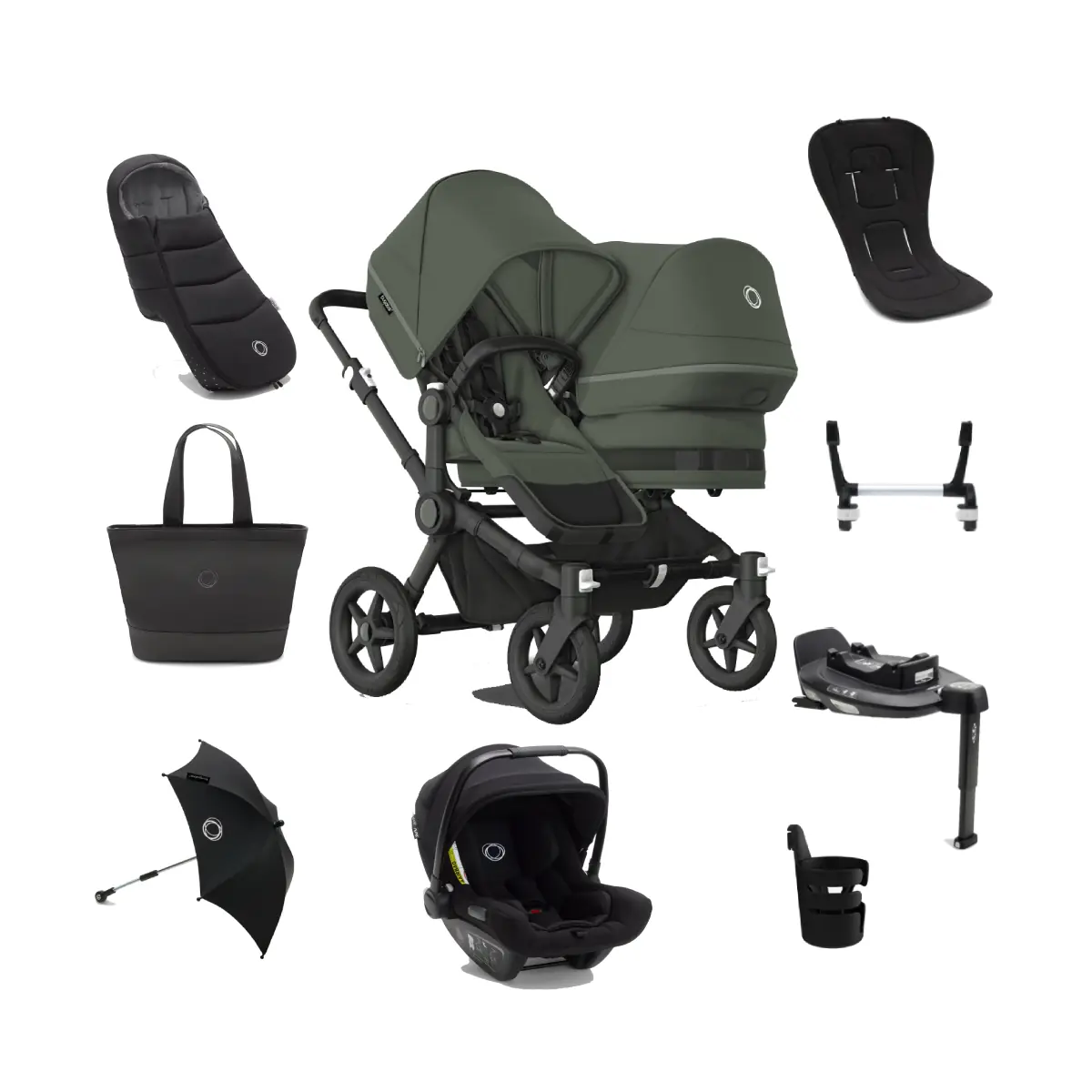 Bugaboo Donkey 5 Duo Complete Pushchair Bundle