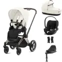 Cybex Priam Cloud T i-Size Bundles - Rosegold/Off White