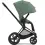 Cybex Priam Cloud T i-Size Bundles - Matt Black/Leaf Green