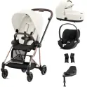 Cybex Mios Cloud T i-Size Bundle - Rosegold/Off White