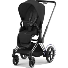 Cybex ePriam Pushchair - Chrome Black/Sepia Black