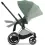 Cybex ePriam Pushchair - Chrome Black/Peach Pink