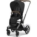 Cybex ePriam Pushchair - Chrome Brown/Sepia Black