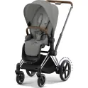 Cybex ePriam Pushchair - Chrome Brown/Mirage Grey