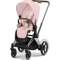 Cybex ePriam Pushchair - Chrome Brown/Peach Pink