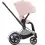 Cybex ePriam Pushchair - Chrome Black/Peach Pink