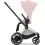 Cybex ePriam Pushchair - Chrome Black/Peach Pink