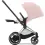 Cybex ePriam Pushchair - Chrome Black/Peach Pink