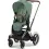 Cybex ePriam Pushchair - Chrome Black/Leaf Green