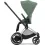 Cybex ePriam Pushchair - Chrome Black/Leaf Green