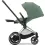 Cybex ePriam Pushchair - Chrome Black/Leaf Green