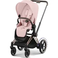 Cybex ePriam Pushchair - Rosegold/Peach Pink