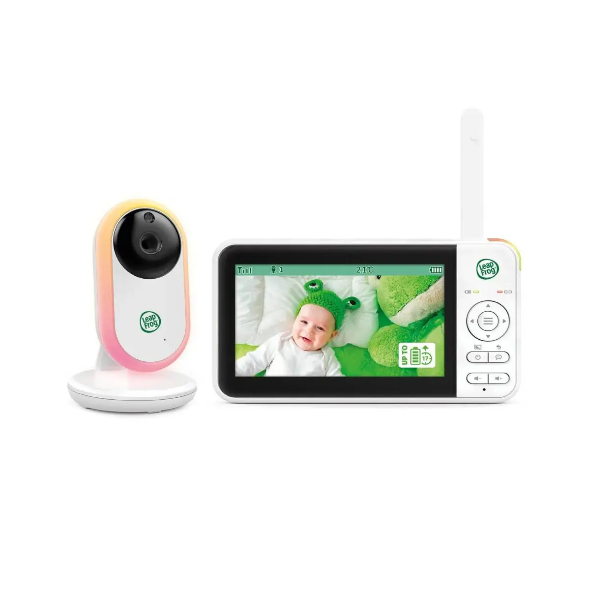 Vtech LeapFrog LF2415 5” Video Baby Monitor with Night light