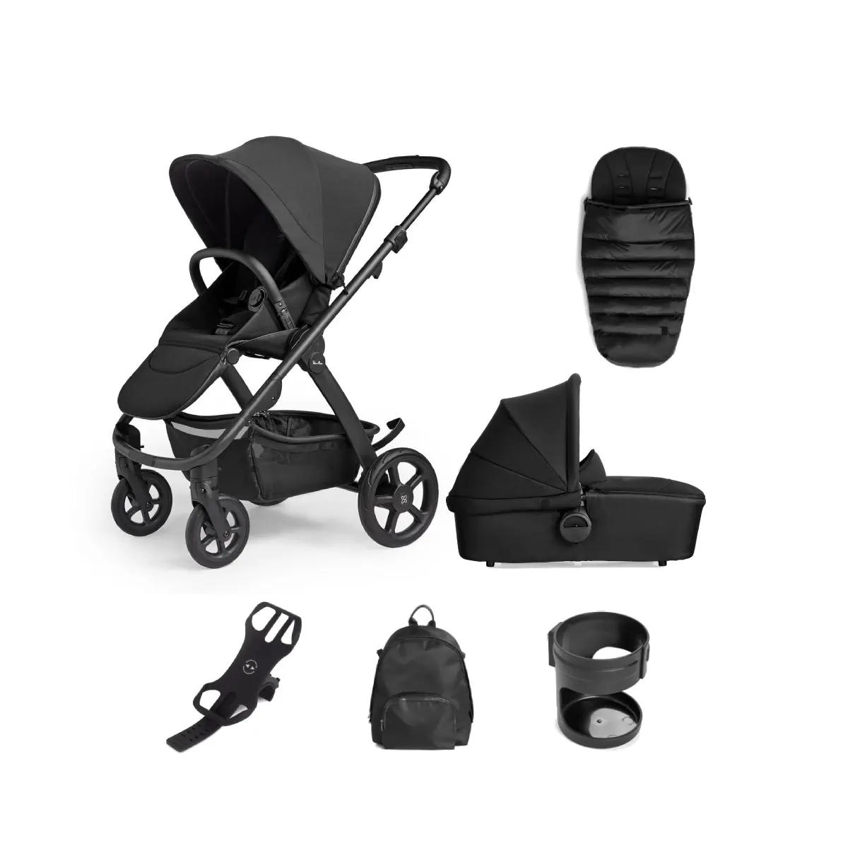 Silver Cross Tide 3in1 Pram System With Accessory Pack