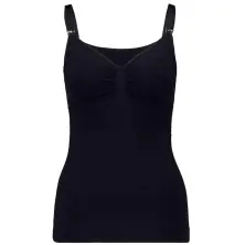 Carriwell Medium Nursing Shapewear Top - Black