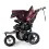 Out n About Nipper Double V5 Stroller- Brambleberry Red