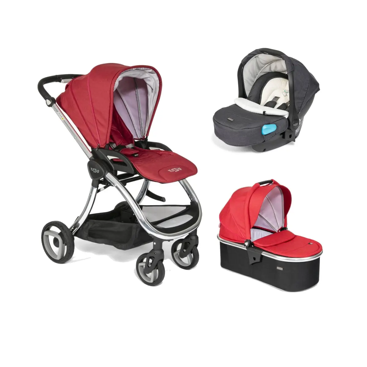 Tutti Bambini Arlo 5 Pieces Travel Bundle with ByGo Car Seat