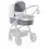 Hauck Saturn R 2 in 1 Pram System - Lunar/Stone (CL)