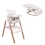 Tutti Bambini 2in1 Nova Highchair/Rocker Bundle - Ecru/Scandinavian Walnut