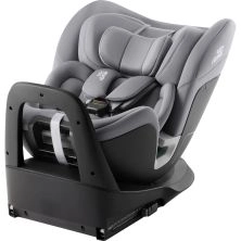 Britax Swivel ISIZE Group 0+/1/2 Car Seat - Frost Grey + FREE Britax Car Seat Protector Worth £19.99!