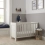 Tutti Bambini Alba Mini Cot Bed - Essentials White