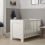 Tutti Bambini Alba Mini Cot Bed - Essentials White