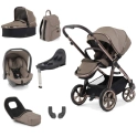 BabyStyle Oyster 3 Bronze Chassis Luxury 7 Piece Bundle - Mink + FREE Oyster Organiser!