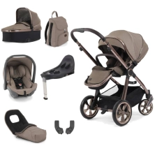 BabyStyle Oyster 3 Bronze Chassis Luxury 7 Piece Bundle - Mink (New)