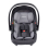 Babymore Mimi 3 in 1 Travel System Bundle with Coco i-Size Carseat - Black