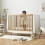 SnuzKot Skandi Cot Bed The Natural Edit - Oak