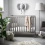 Obaby Bantam Space Saver Cot-Taupe Grey 