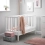 Obaby Bantam Cot Bed-White 