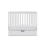 Obaby Bantam Space Saver Cot & Under Drawer-White 