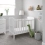 Obaby Grace Mini Cot Bed-White 