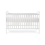 Obaby Grace Cot Bed-White 