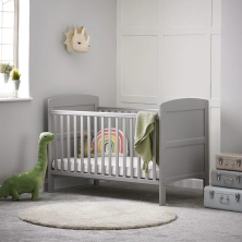 Obaby Grace Cot Bed - Warm Grey