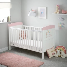 OBaby Grace Inspire Cot Bed - Unicorn