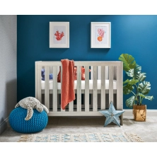 Obaby Nika Mini Cot Bed - Grey Wash