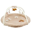 Nattou Charile the Dog Stuffed Playmat with Arches - Beige