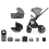 Venicci Tinum Upline 3in1 Travel System - Slate Grey