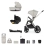 Venicci Tinum Upline 3in1 Travel System With Isofix Base - Moonstone