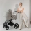 Venicci Tinum Upline 3in1 Travel System With Isofix Base - Moonstone