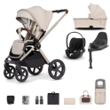 Venicci Tinum Upline 12 Piece Cloud T Travel System - Stone Beige