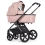 Venicci Tinum Upline (Cloud T) Travel System Bundle - Misty Rose