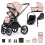 Venicci Tinum Upline (Cloud T) Travel System Bundle - Misty Rose