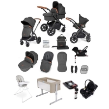 Ickle Bubba Stomp Luxe 14 Piece Everything You Need Travel System Bundle (Exclusive to Kiddies Kingdom)
