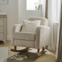 CuddleCo Etta Nursing Chair - Boucle Mushroom